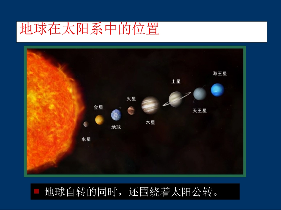 七年级上 地理 商务星球版 第一章 地球《地球的公转》参考课件1（问题探究型）.ppt_第3页