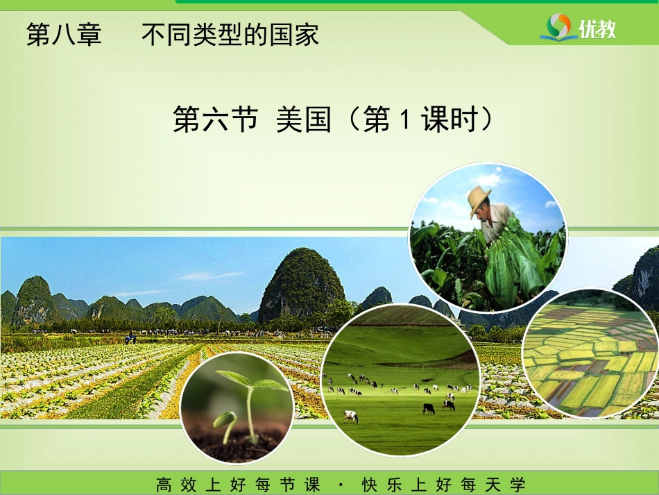 七年级下 地理 商务星球版 第八章 不同类型的国家《美国》优教课件（第1课时）.ppt_第1页