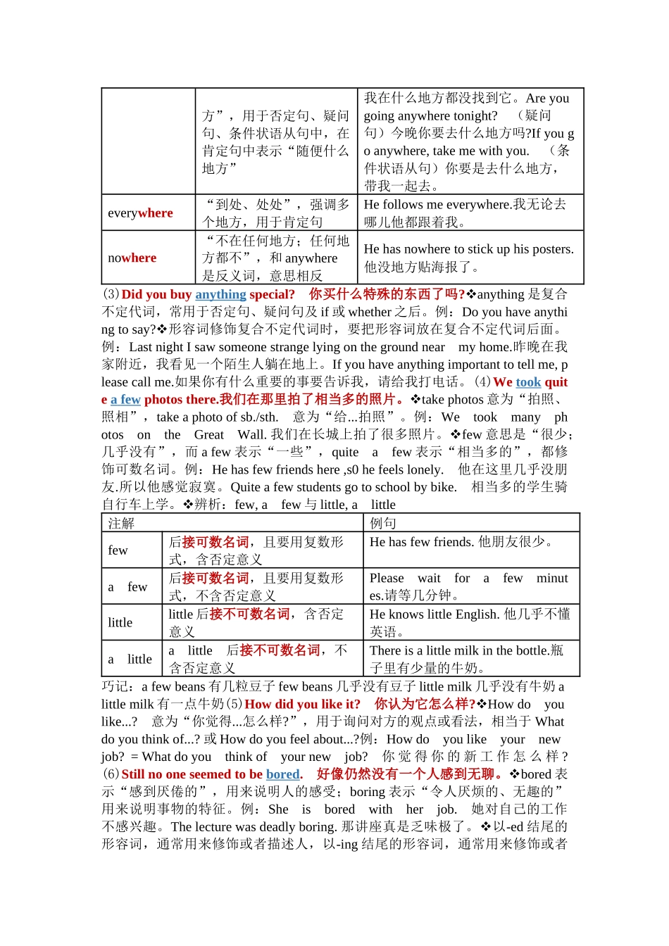 人教版英语八年级上册知识点.docx_第2页