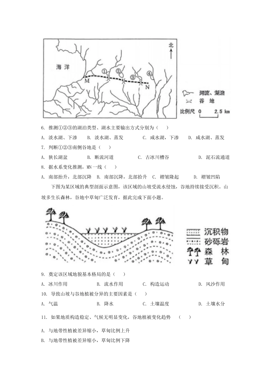 2023年全国甲卷高考文科综合试题及解析.docx_第2页
