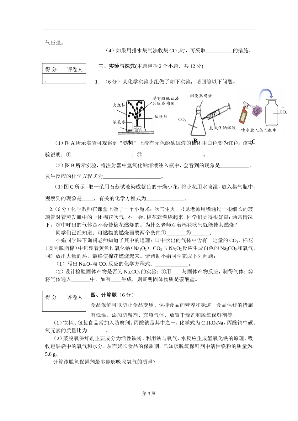 2012年德州市中考化学试卷及答案.doc_第3页
