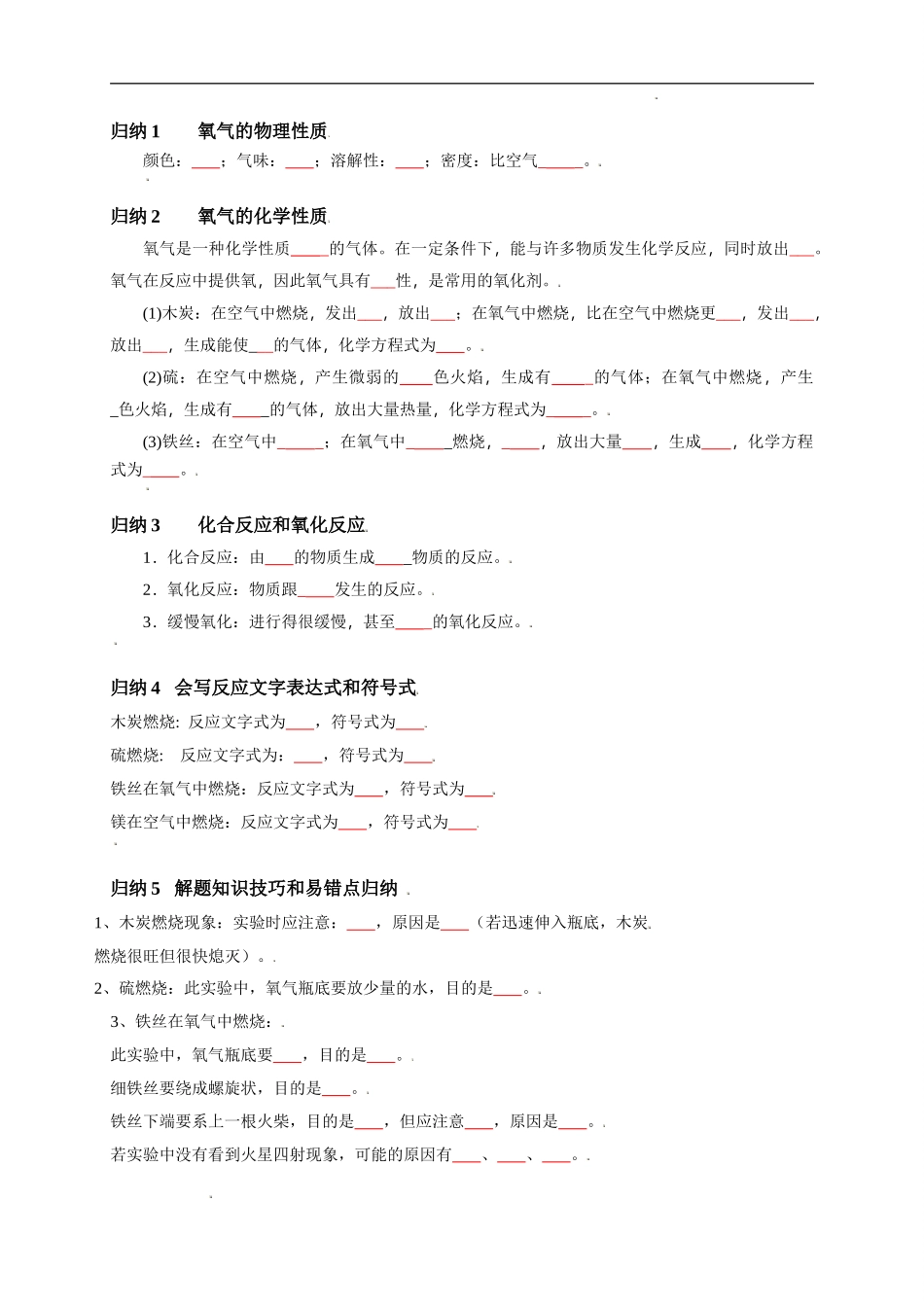 考点 05 氧气（学生版）-三年（2019-2021）中考真题化学分项汇编.doc_第2页