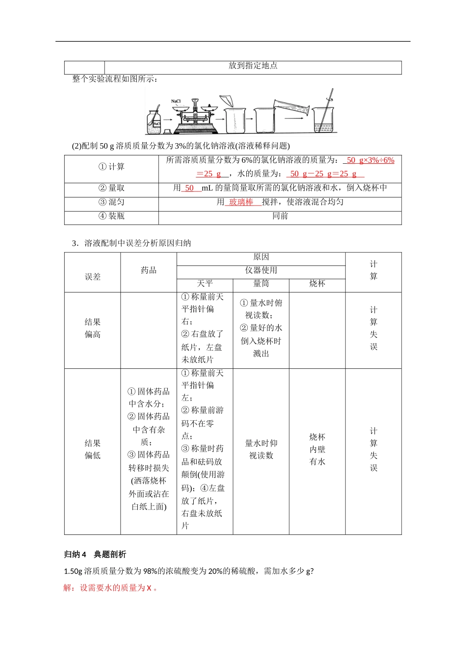 考点 24 溶液的溶质质量分数（解析版）-三年（2019-2021）中考真题化学分项汇编.doc_第2页