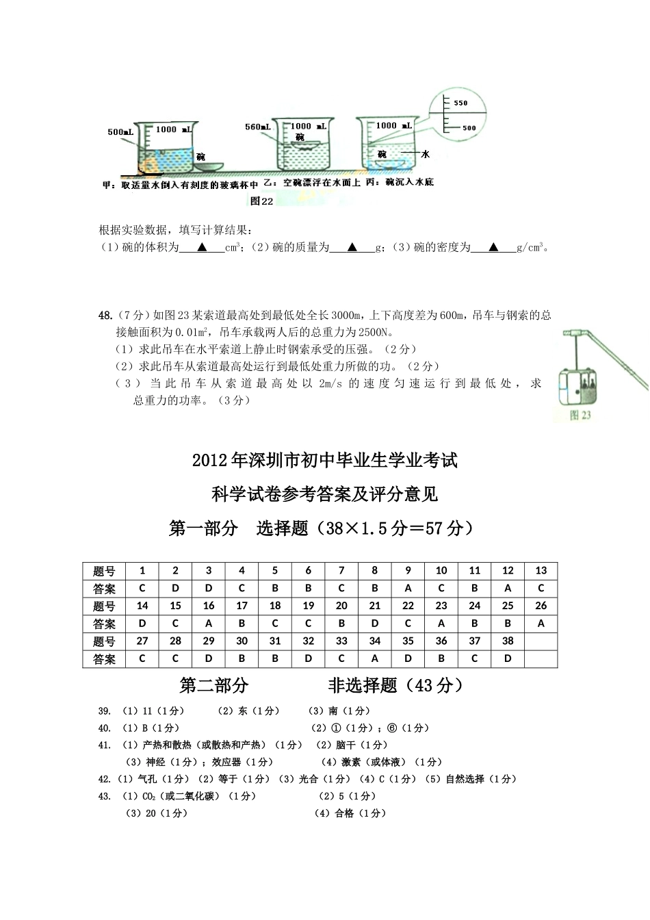 2012年深圳市中考(物理部分)(含答案).doc_第3页