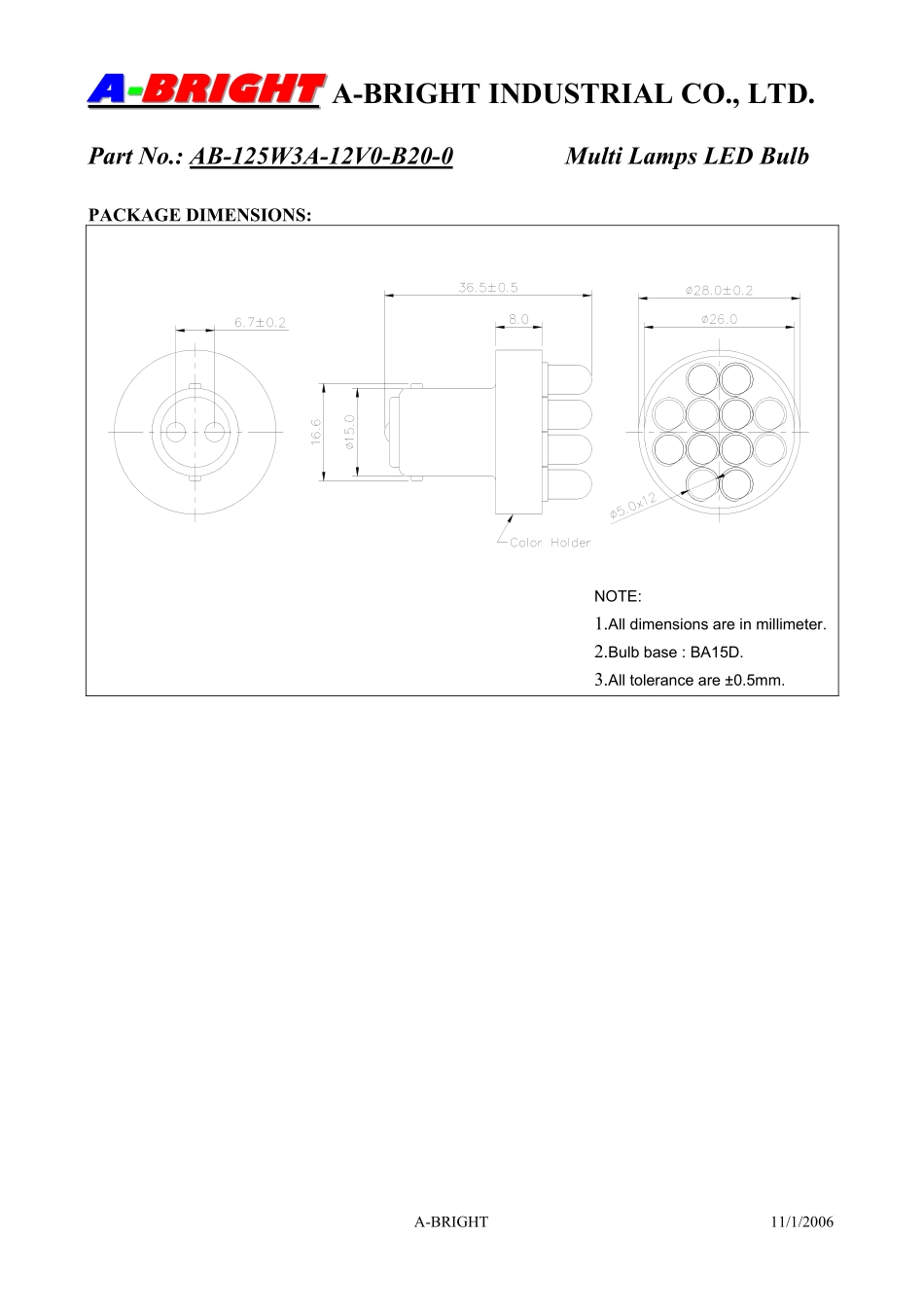 AB-125W3A-12V0-B20-0 (A-BRIGHT).pdf_第2页