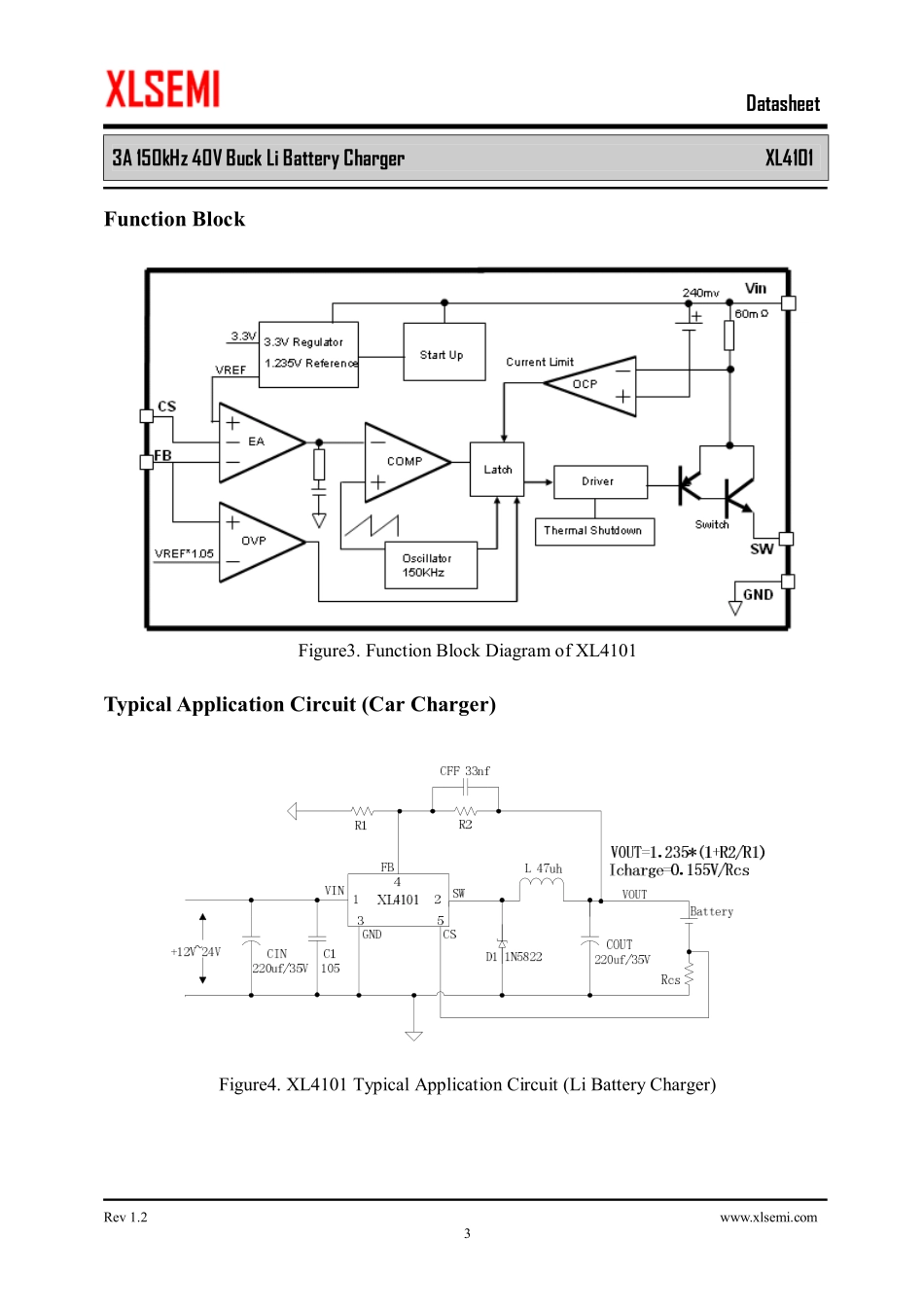 IC封装资料_电源管理芯片_XL4101.pdf_第3页