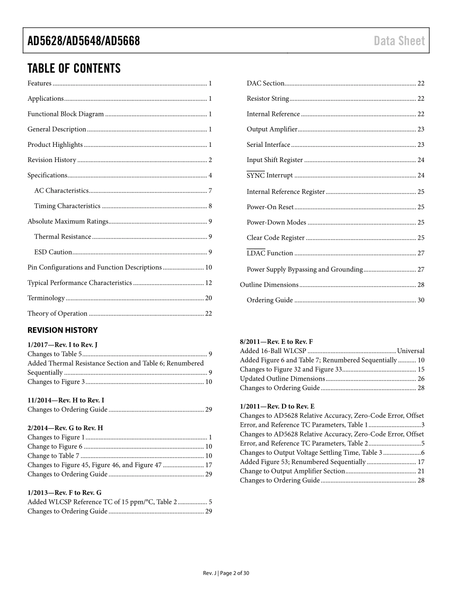 IC封装资料_数据转换器_AD5628BCPZ-2-RL7.pdf_第2页
