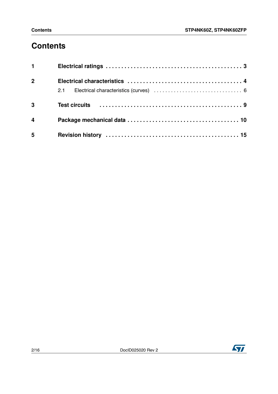 IC封装资料_三极管_STP4NK60ZFP.pdf_第2页