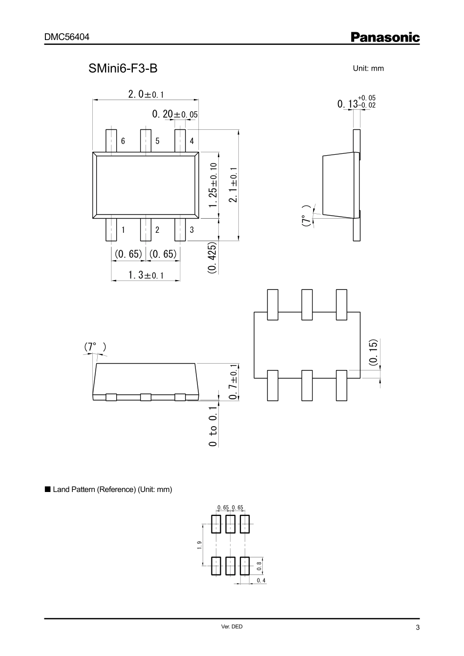 IC封装资料_三极管_DMC564040R.pdf_第3页