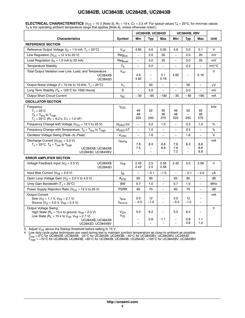 IC封装资料_电源管理芯片_UC3842BNG.pdf_第3页