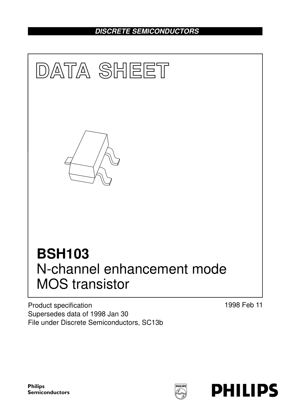 IC封装资料_三极管_BSH103_215.pdf_第2页
