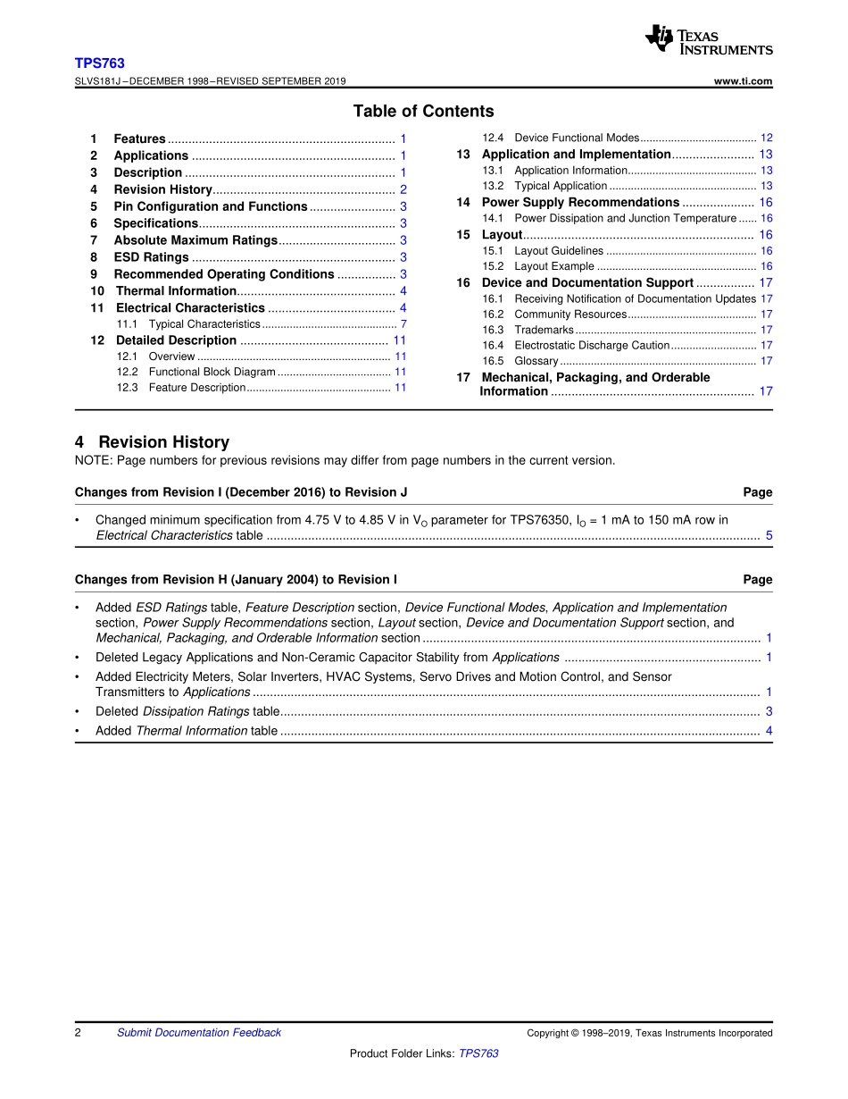 IC封装资料_电源管理芯片_TPS76333DBVR.pdf_第2页