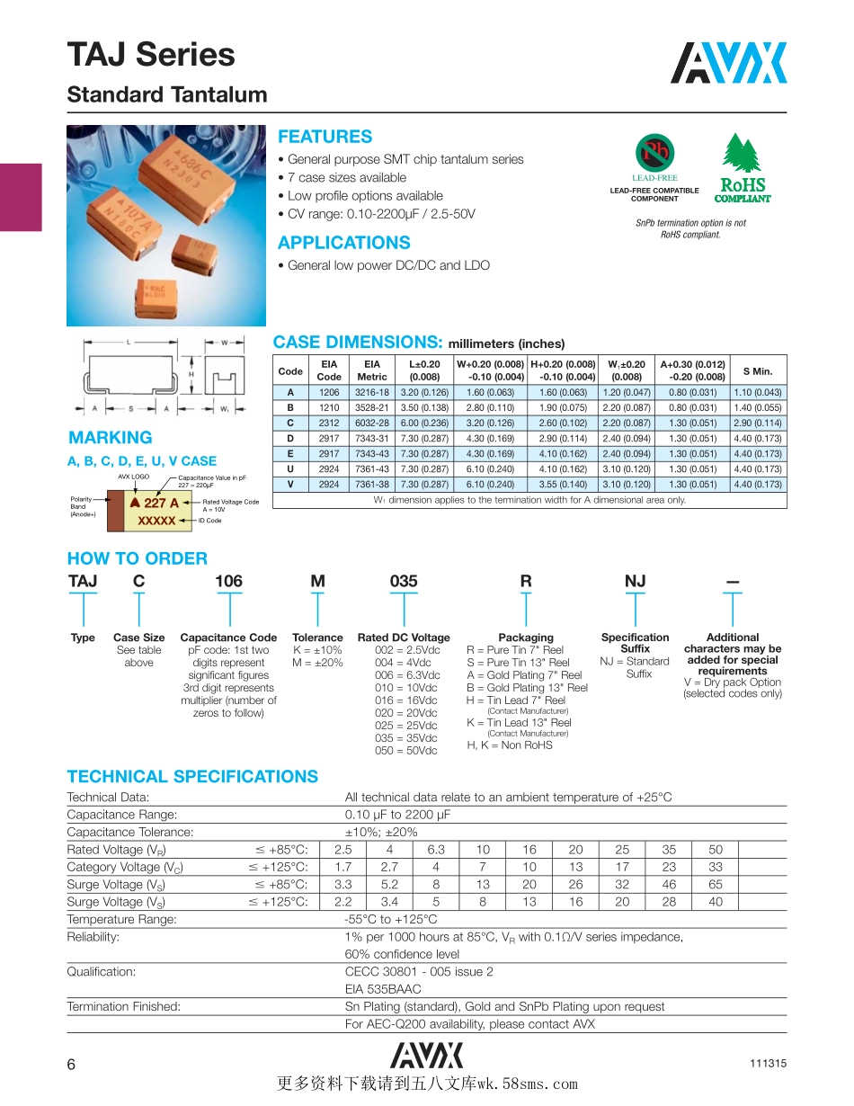 IC封装资料_电容_TAJV686K035RNJ.pdf_第1页