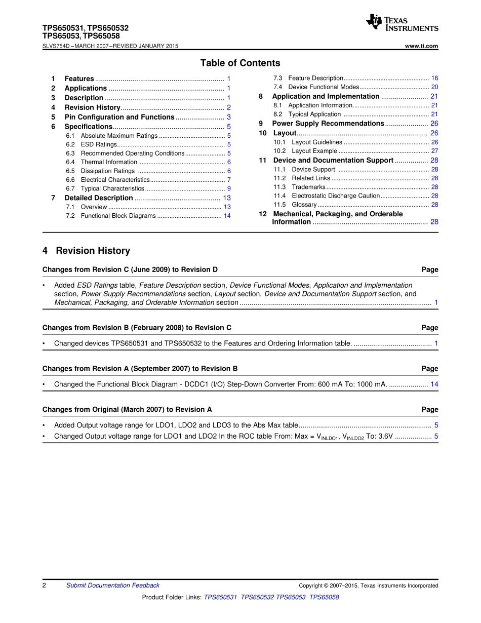 IC封装资料_电源管理芯片_TPS65053RGER.pdf_第2页