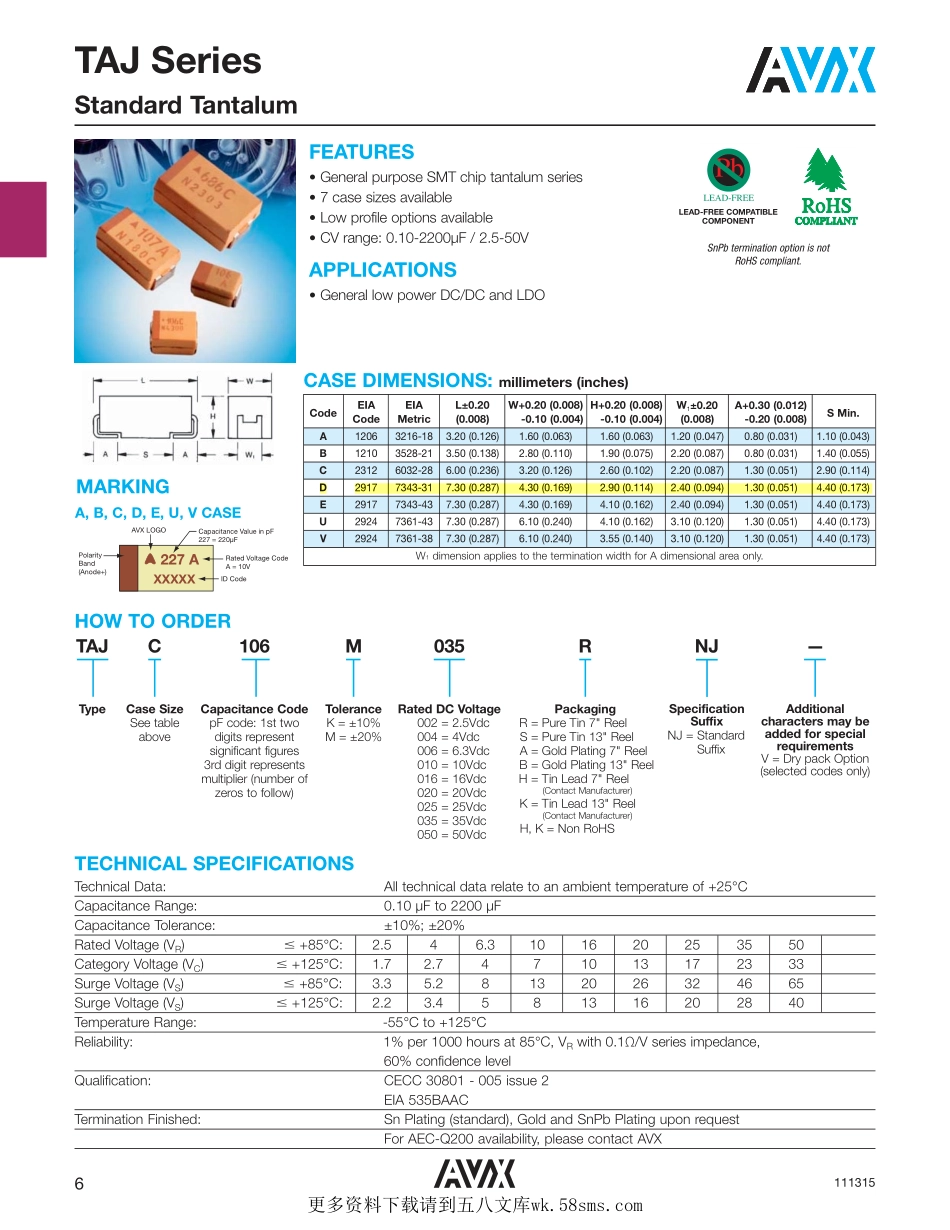 IC封装资料_电容_TAJD686M025RNJ.pdf_第1页