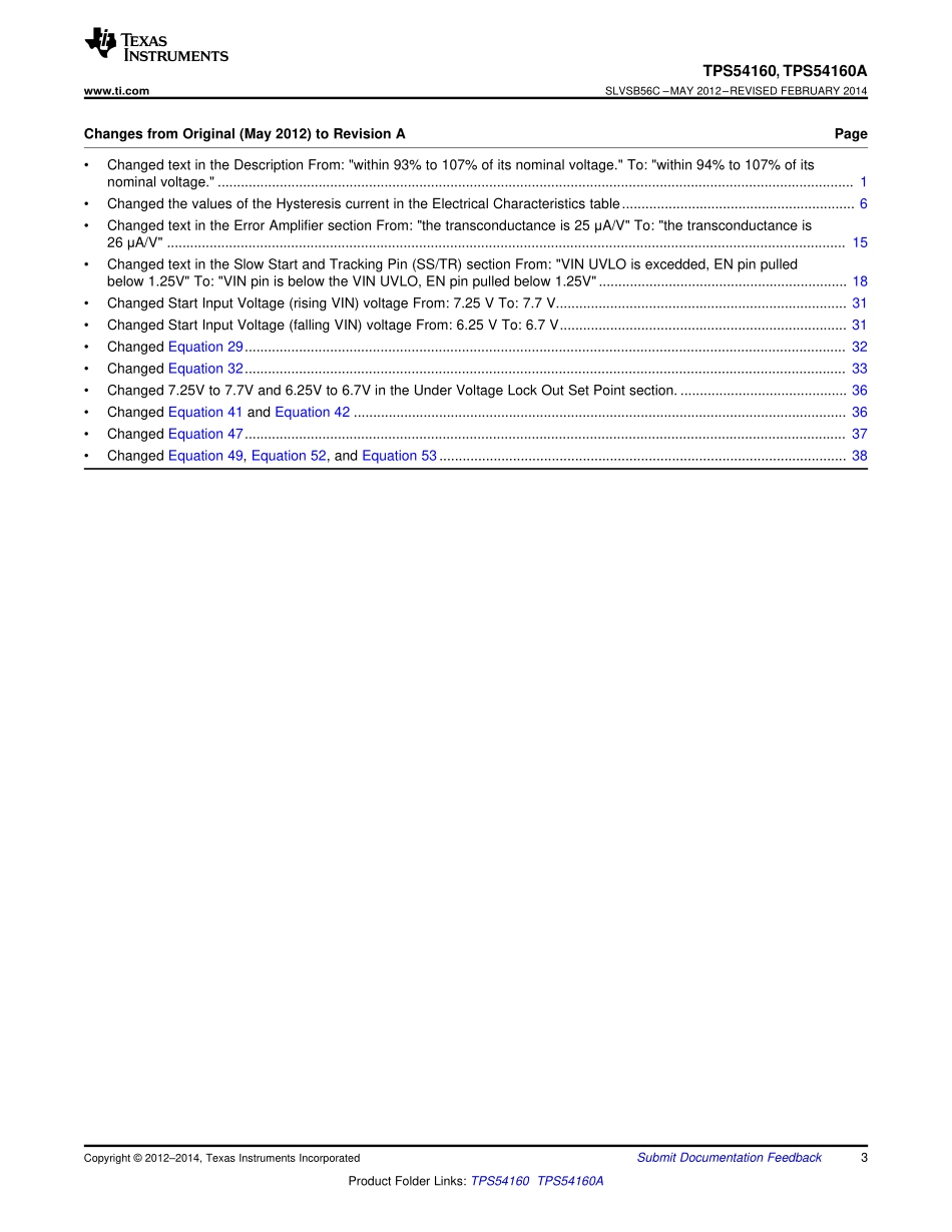 IC封装资料_电源管理芯片_TPS54160DGQR.pdf_第3页