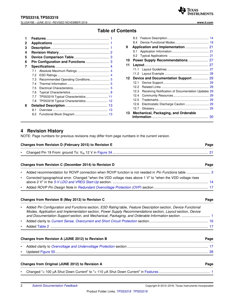 IC封装资料_电源管理芯片_TPS53318DQPR.pdf_第2页