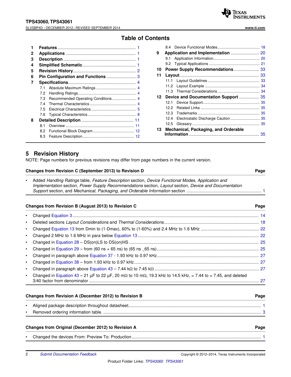 IC封装资料_电源管理芯片_TPS43060RTER.pdf_第2页