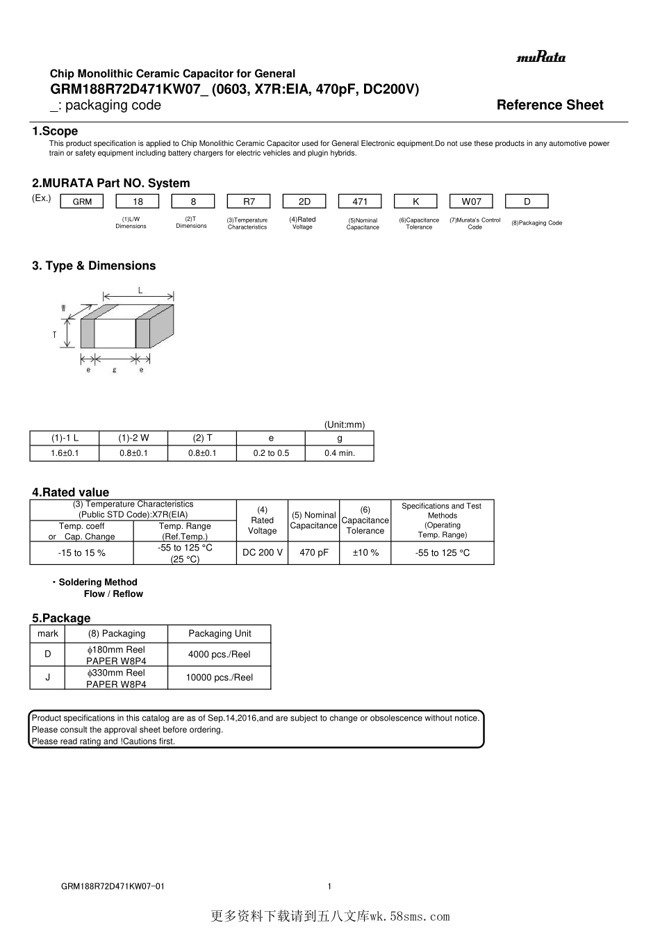 IC封装资料_电容_GRM188R72D471KW07D.pdf_第1页