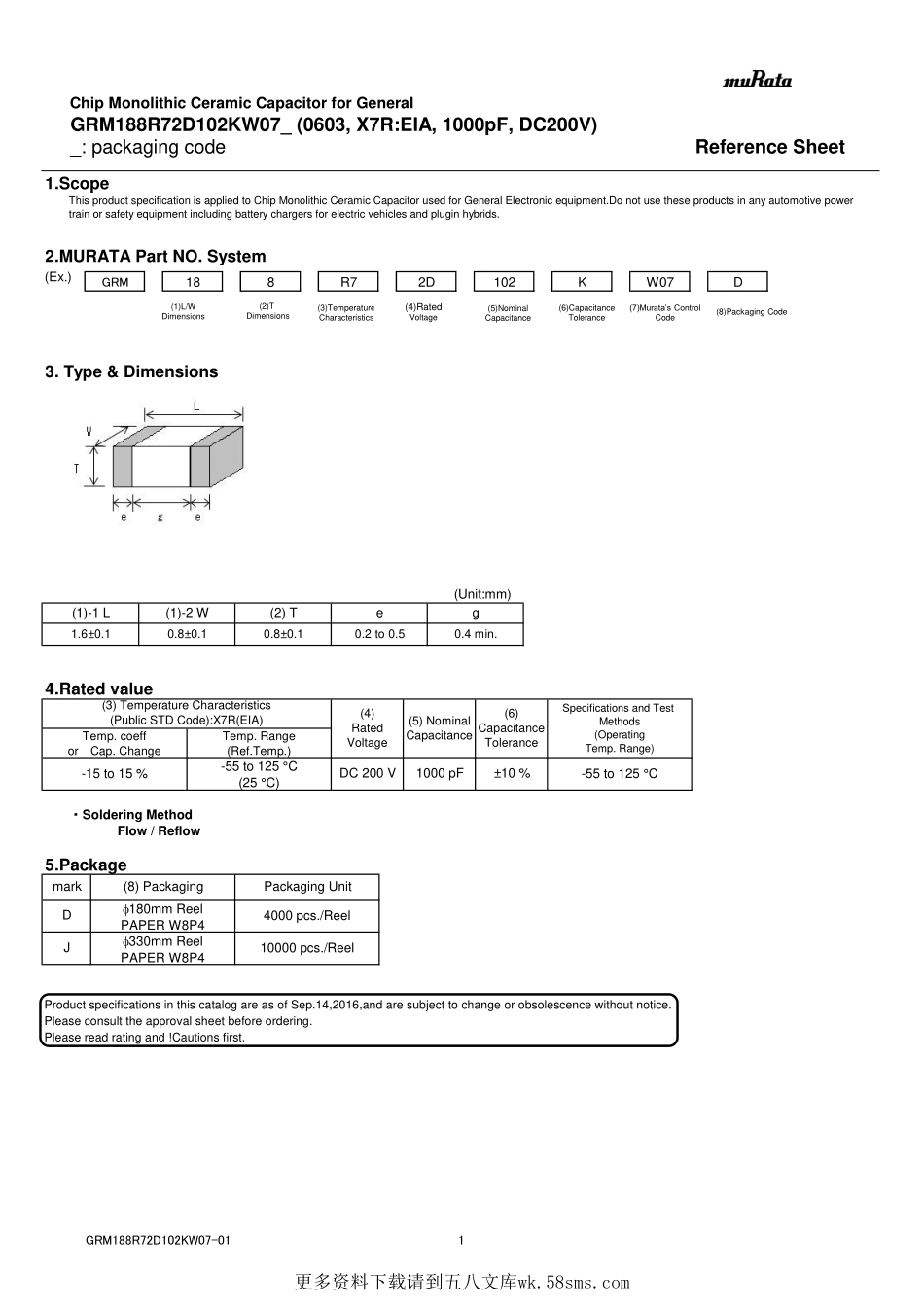 IC封装资料_电容_GRM188R72D102KW07D.pdf_第1页