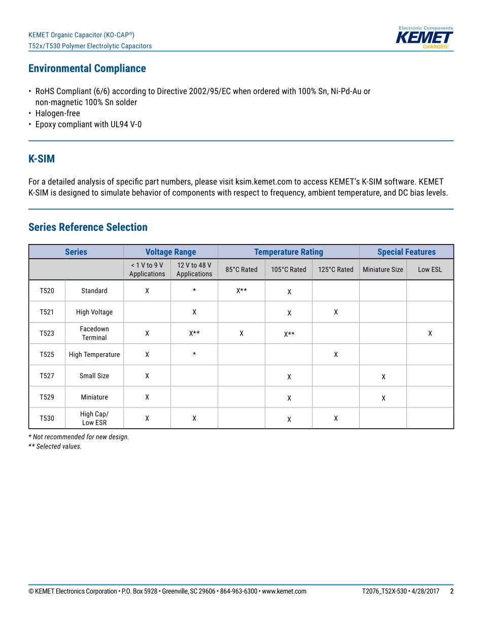 IC封装资料_电容_T520B157M006ATE070.pdf_第2页