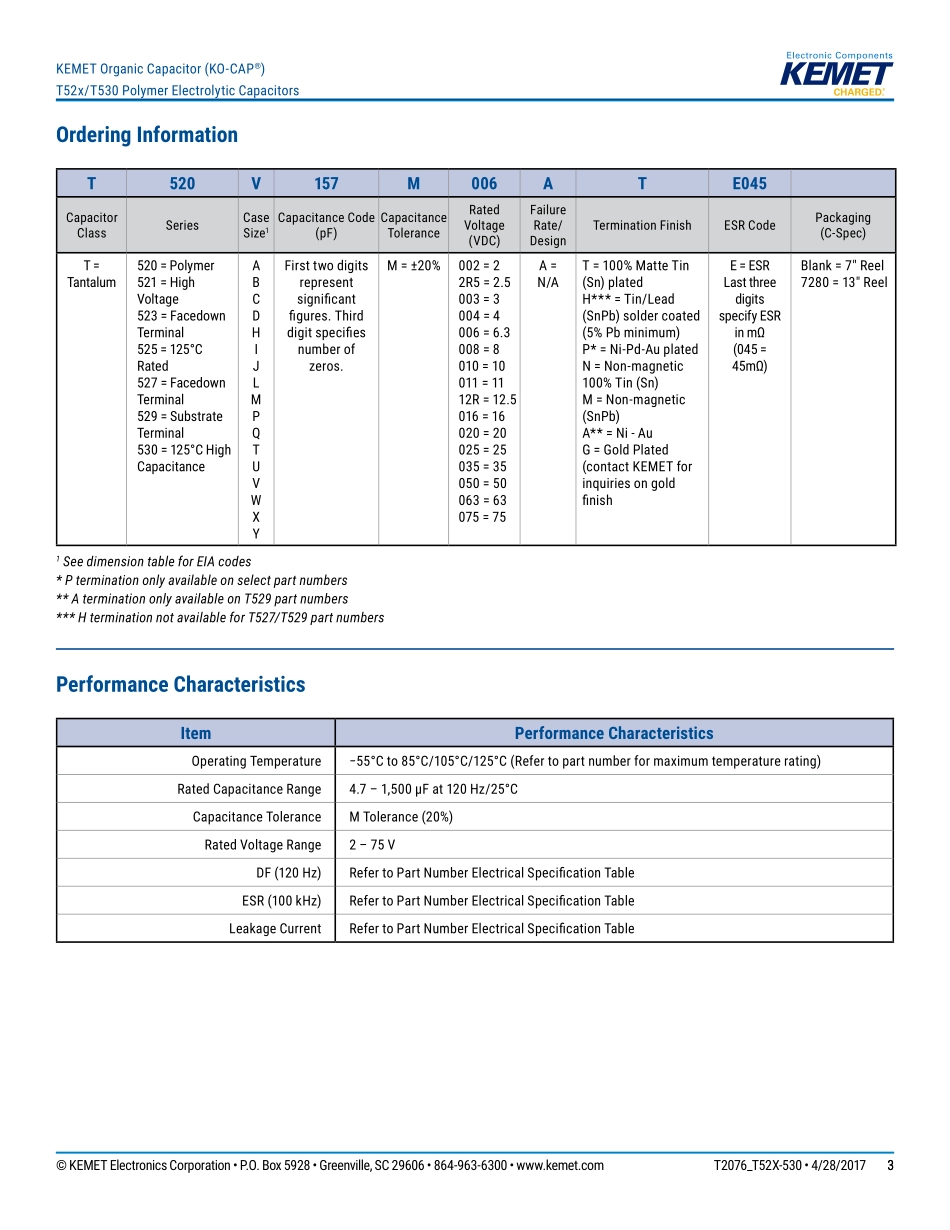 IC封装资料_电容_T520B157M006ATE070.pdf_第3页