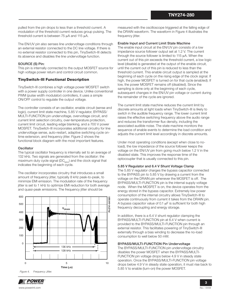 IC封装资料_电源管理芯片_TNY278GN-TL.pdf_第3页