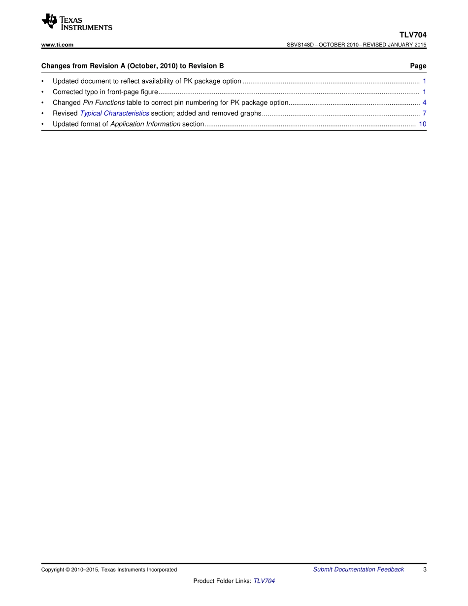 IC封装资料_电源管理芯片_TLV70450DBVR.pdf_第3页