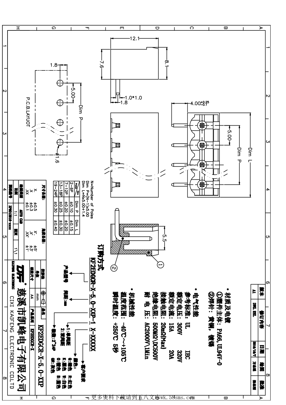 IC封装资料_连接器_KF2EDGCR-X-5.0-14P.pdf_第1页