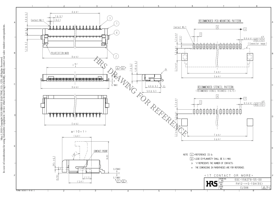 IC封装资料_连接器_FH12-17S-1SH_55_.pdf_第2页