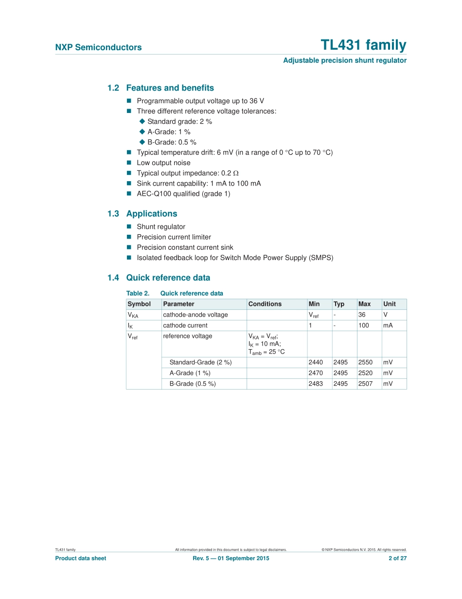 IC封装资料_电源管理芯片_TL431BMFDTVL.pdf_第3页