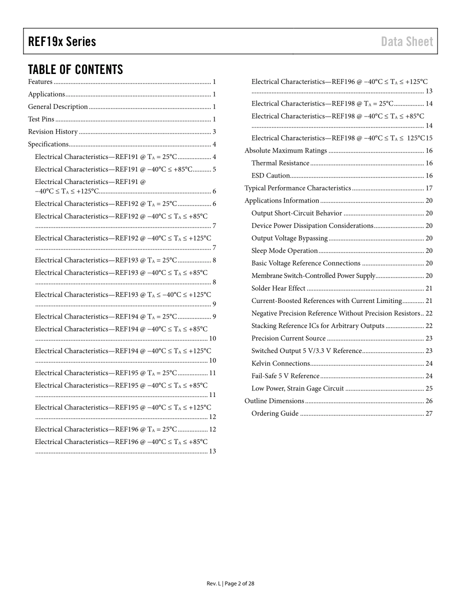 IC封装资料_电源管理芯片_REF193GSZ-REEL.pdf_第2页
