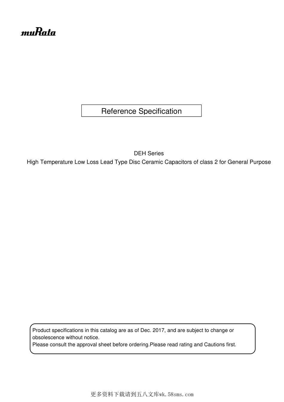 IC封装资料_电容_DEHR33D681KA3B.pdf_第1页