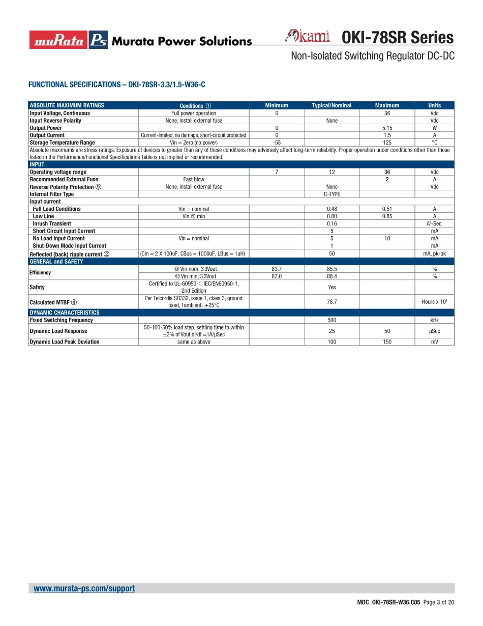 IC封装资料_电源管理芯片_OKI-78SR-5-1.5-W36-C.pdf_第3页