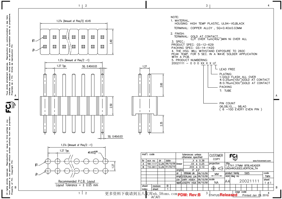 IC封装资料_连接器_20021111-00010T4LF.pdf_第1页