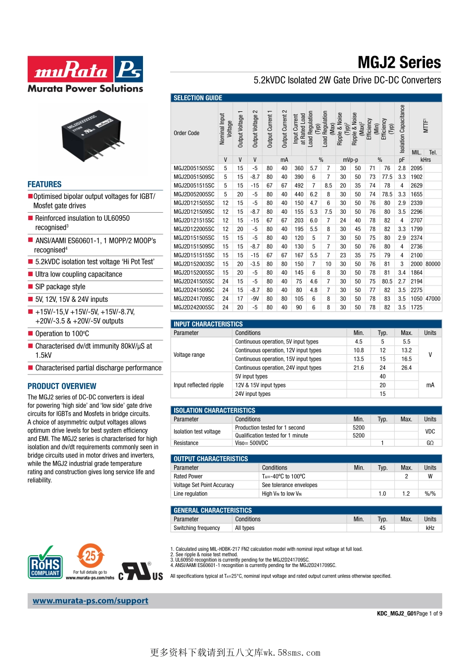 IC封装资料_电源管理芯片_MGJ2D152005SC.pdf_第1页