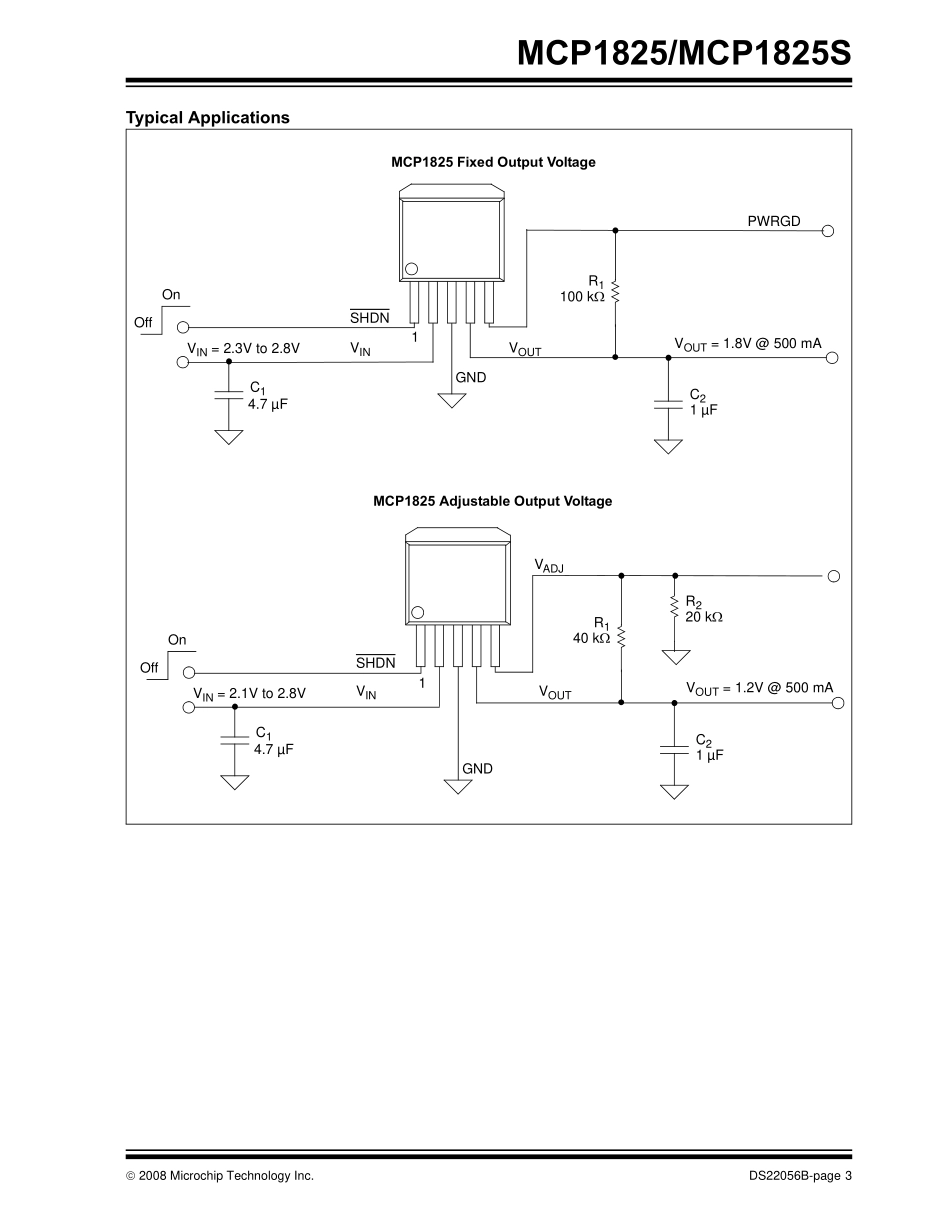 IC封装资料_电源管理芯片_MCP1825S-3302E_DB.pdf_第3页