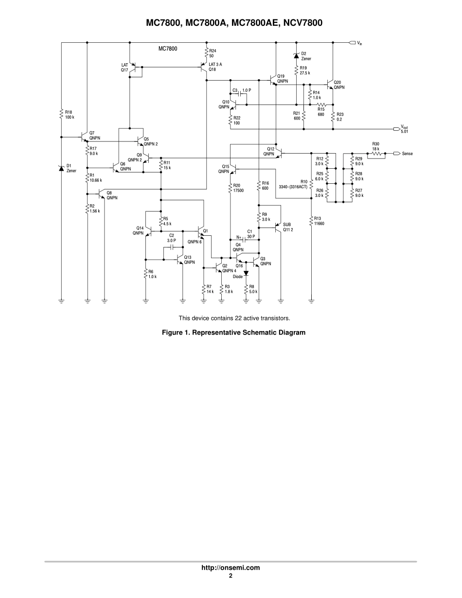 IC封装资料_电源管理芯片_MC7805BDTRKG.pdf_第2页