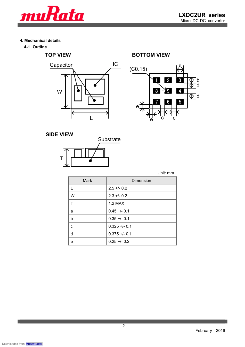 IC封装资料_电源管理芯片_LXDC2UR33A-122.pdf_第2页