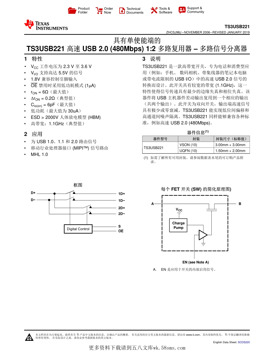 IC封装资料_锂电池专用芯片_LP4056HSPF.pdf_第1页