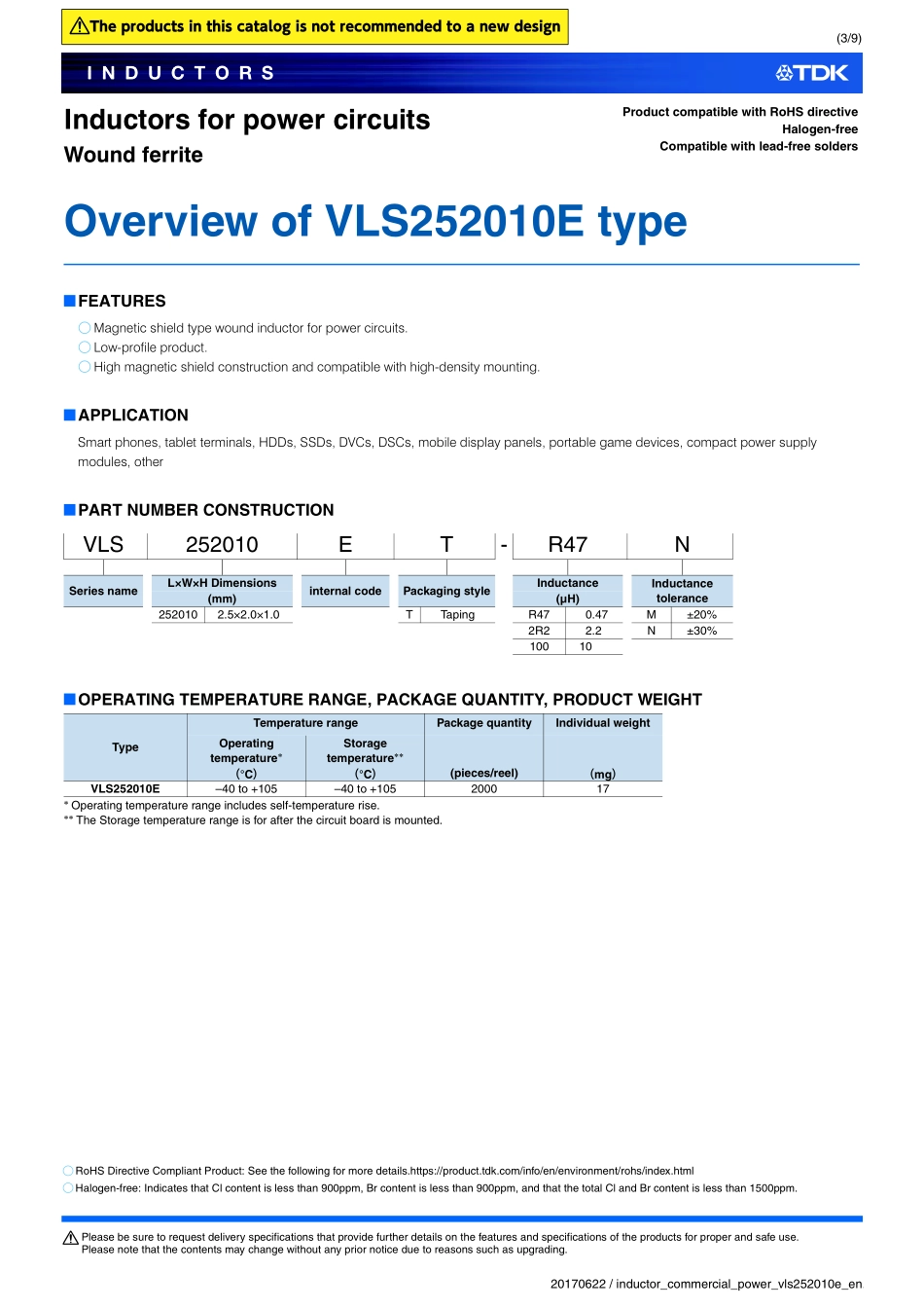 IC封装资料_电感_VLS252010ET-1R0N.pdf_第3页