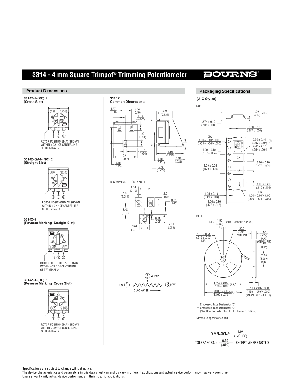 IC封装资料_电阻_3314J-1-103E.pdf_第3页