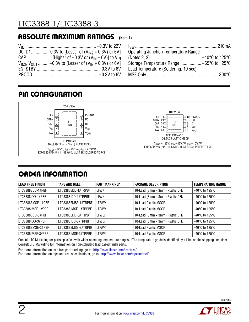 IC封装资料_电源管理芯片_LTC3388IDD-3_PBF.pdf_第2页