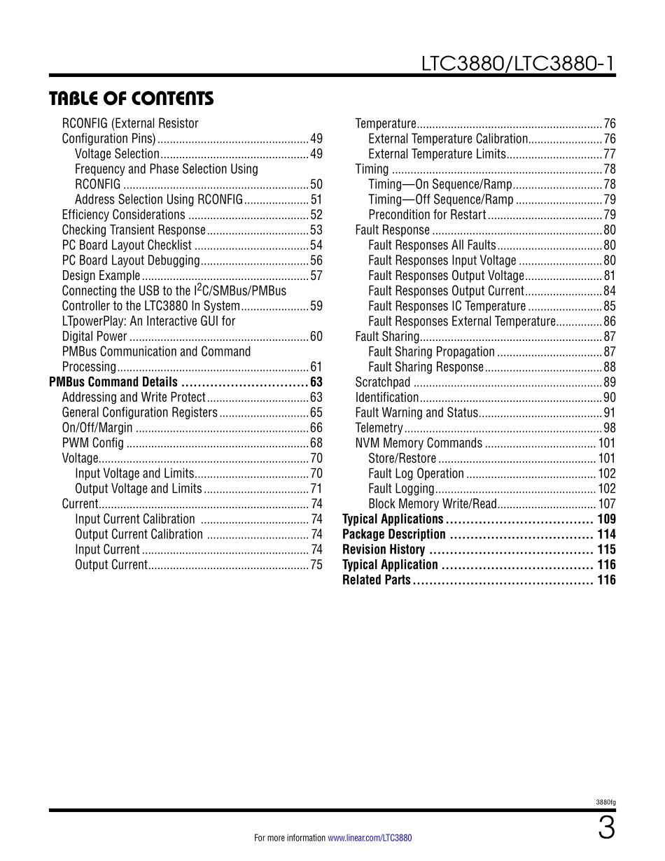 IC封装资料_电源管理芯片_LTC3880EUJ_TRPBF.pdf_第3页