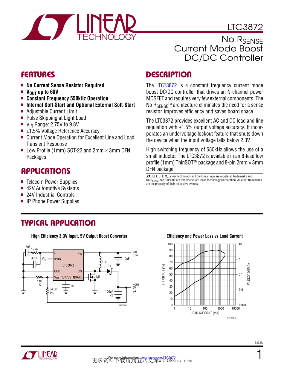 IC封装资料_电源管理芯片_LTC3872ETS8_TRMPBF.pdf_第1页