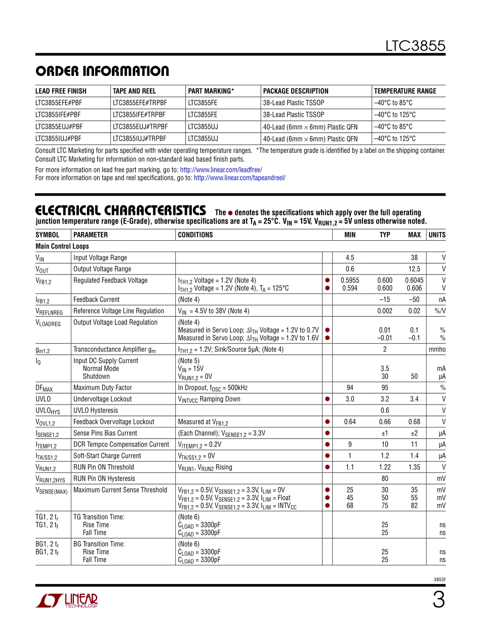 IC封装资料_电源管理芯片_LTC3855EUJ_TRPBF.pdf_第3页