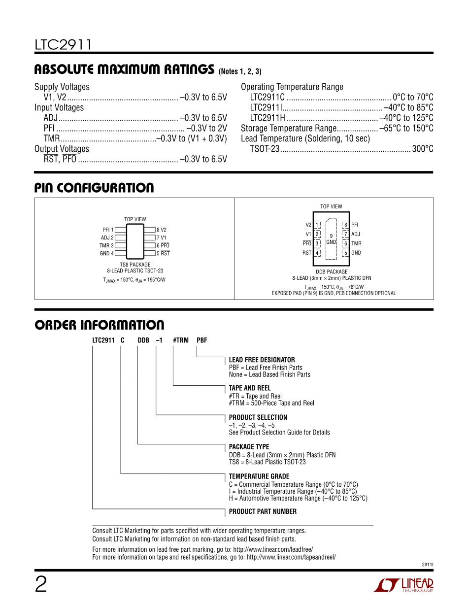 IC封装资料_电源管理芯片_LTC2911CTS8-2_TRMPBF.pdf_第2页