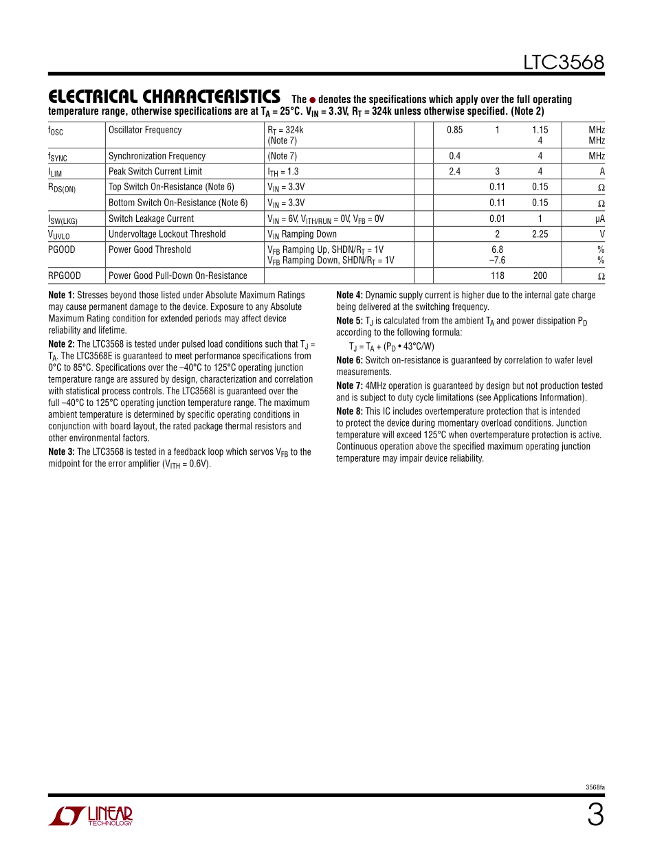 IC封装资料_电源管理芯片_LTC3568EDD_TRPBF.pdf_第3页