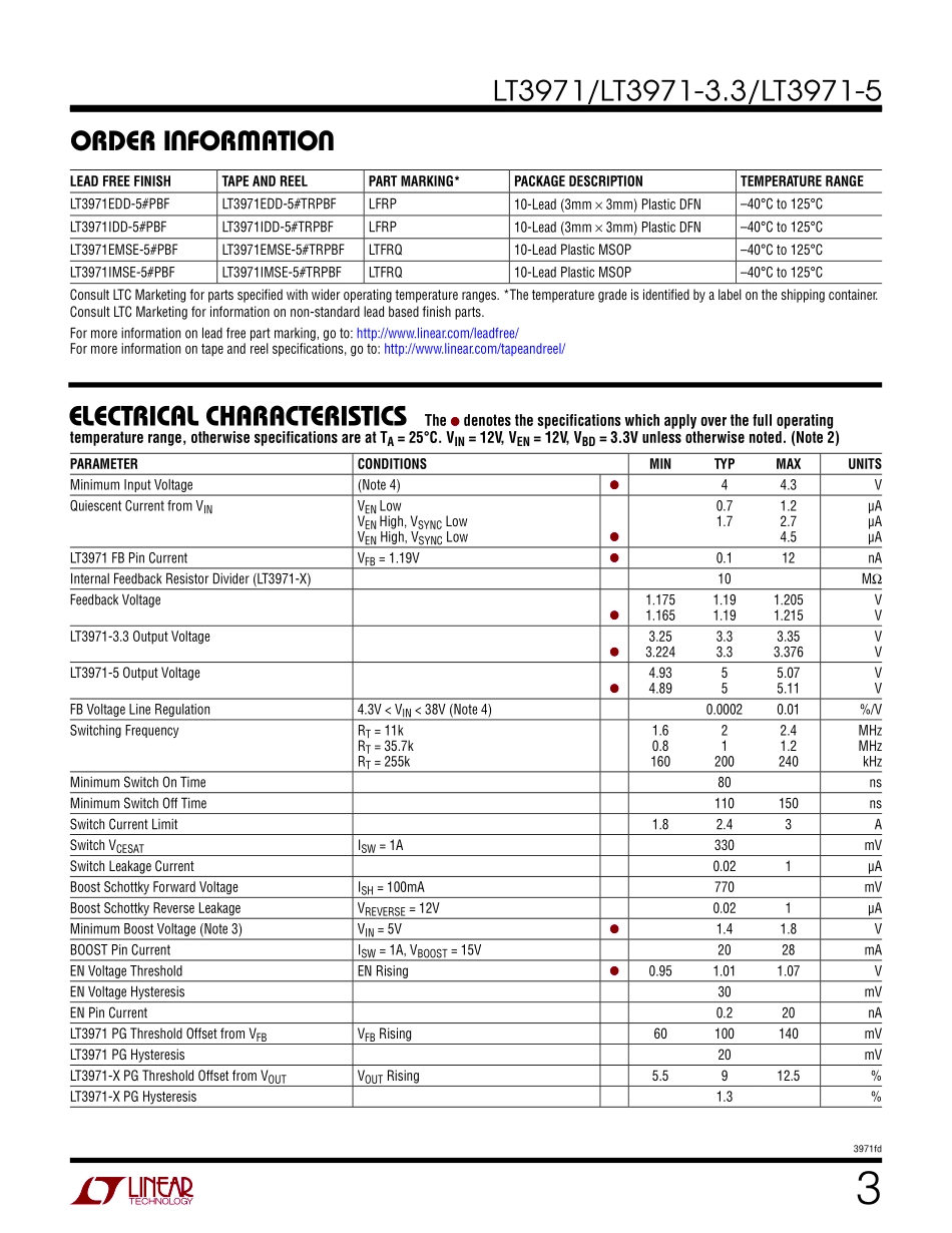 IC封装资料_电源管理芯片_LT3971IDD_TRPBF.pdf_第3页