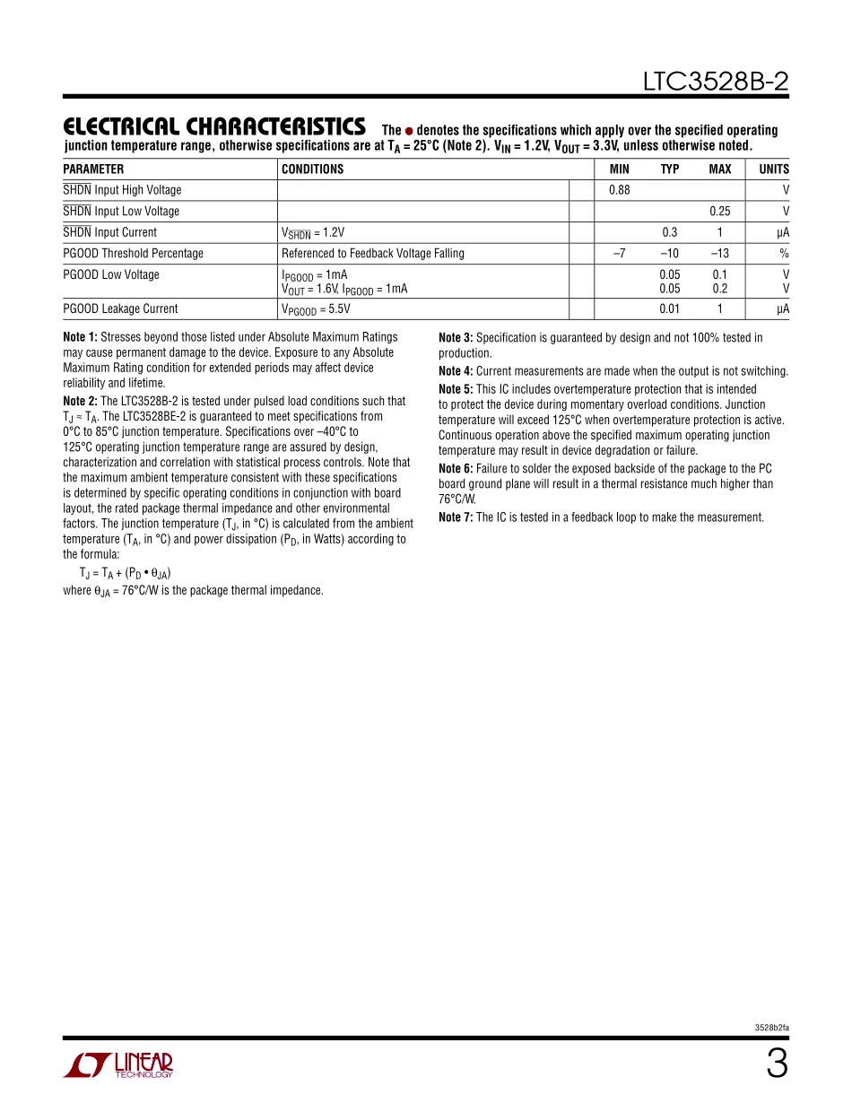 IC封装资料_电源管理芯片_LTC3528BEDDB-2_TRPBF.pdf_第3页